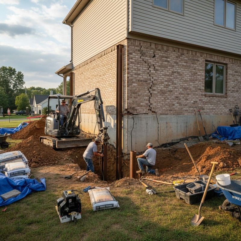Foundation Repair project example